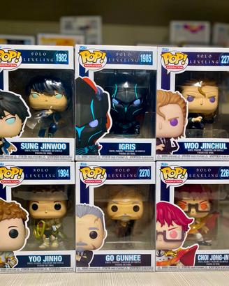 funko pop solo leveling set da 6
