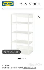 Scaffale a giorno Ikea PLATSA
