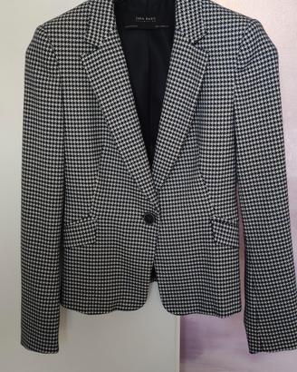 Blazer pied de poule