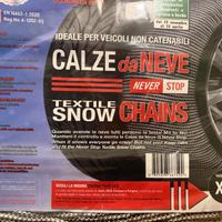CALZE DA NEVE PER GOMME AUTO TG.XXL NUOVE!