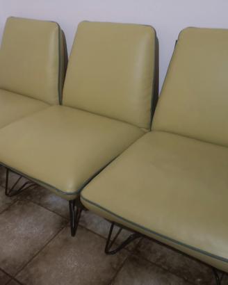 4 poltrone Design EGOITALIANO vera pelle 