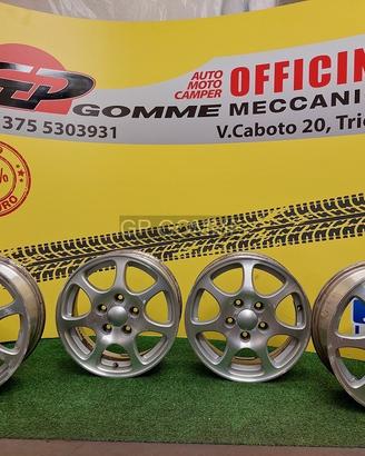 4 Cerchi Lega 16 pollici Renault,Nissan,Suzuki