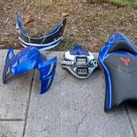 kit modifiche moto e faro con sella 