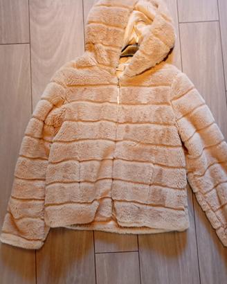 giacca ecopelliccia donna misura M