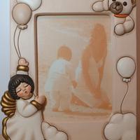 Thun - Cornice portafoto con Angelo e Teddy