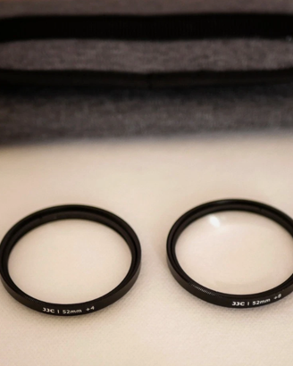 Set di JJC 52 millimetri Macro Filtro Set(+2, +4,