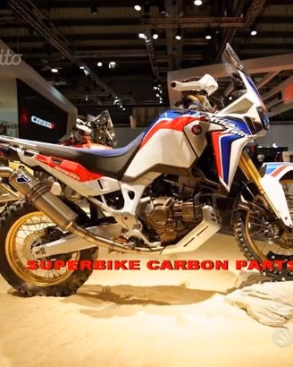 Honda africa twin - impianto di scarico termignoni