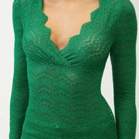 Maglietta pizzo floreale tg. M