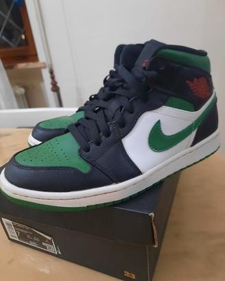 Air Jordan 1 Mid Pine Green – Taglia 40 – Come Nuo