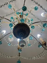 Lampadario in vetro Murano