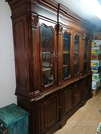 libreria in noce