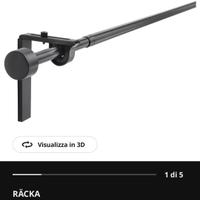 Bastoni per tende Ikea estensibili 120/210cm