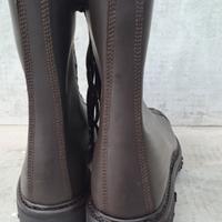 anfibi scarponi militari tg 37 nuovi 