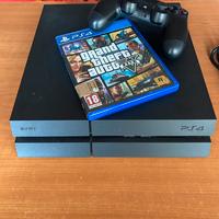 PlayStation 4 con Gta 5 ps4