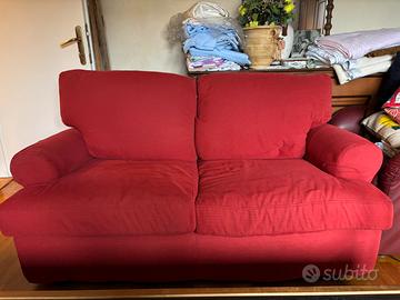 Divano 2 posti in tessuto