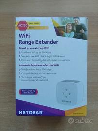 Netgear wifi range extender AC750 modello EX3110