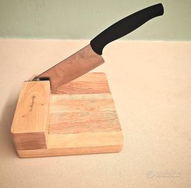 Guigliottina Tagliasalame e Formaggi in legno
