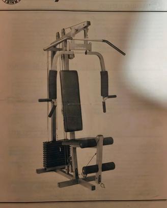 palestra  panca multifunzione 