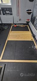 pedana da stacchi 4 cm e crossfit