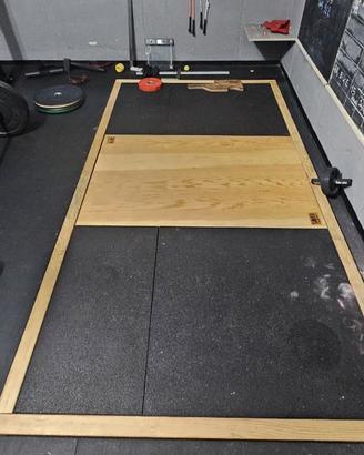 pedana da stacchi 4 cm e crossfit