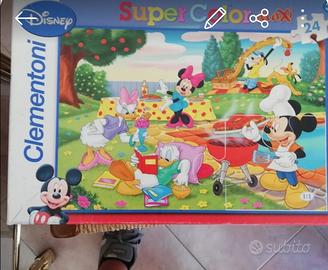 puzzle bambini topolino 