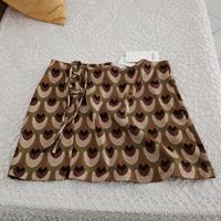 Minigonna Bershka fantasia optical