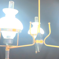 Lampadario stilnovo anni 50