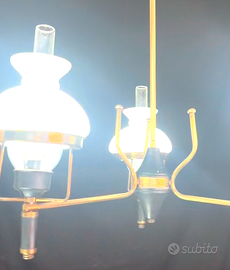 Lampadario stilnovo anni 50