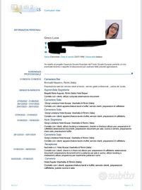 Lavoro come segretaria o scaffalista