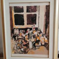 Quadro - Litografia di Renato Guttuso