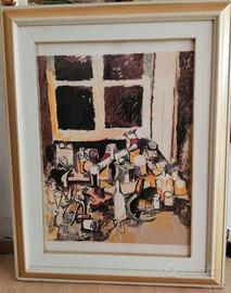 Quadro - Litografia di Renato Guttuso