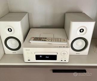 Stereo DENON bianco