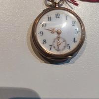 Orologi da taschino il primo in oro 14 k l'altro p