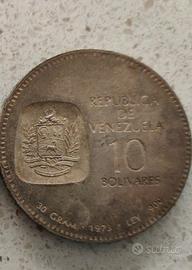 Moneta Simon Bolivar 1973