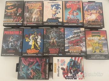 Giochi Sega Mega Drive e Saturn