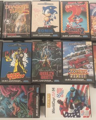 Giochi Sega Mega Drive e Saturn