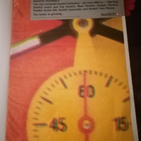 Libro Swatch Yourself 1983.Rilegatura editoriale