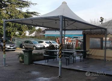 Gazebo 4 x 6 m