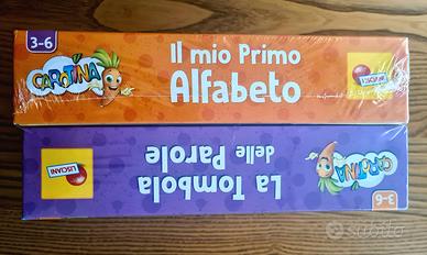 Giochi alfabeto e tombola della Lisciani