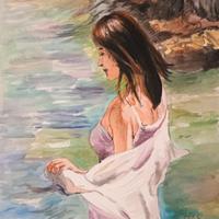 Acquerello "A glipse of Summer"