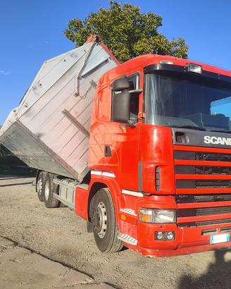 SCANIA R164.480 8 CILINDRI RIBALTABILE BILATERALE 