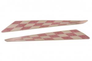 Coppia adesivi fianco laterale posteriore Piaggio 