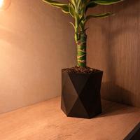 Vaso di Design Geometrico in  Nero – Moderno NUOVO