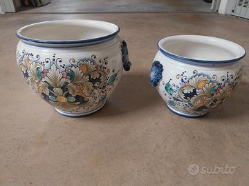 vasi deruta decorati