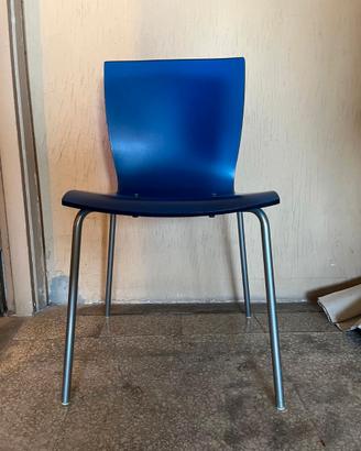 Sedia design Colico Hip blu