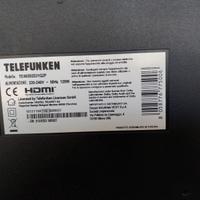 Schede Smart tv Telefunken + telecomando