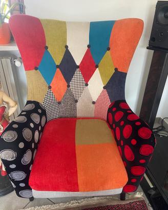 Poltrona multi colore