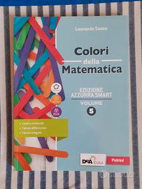 Libro scolastico Matematica Sasso Azzurro- 5anno