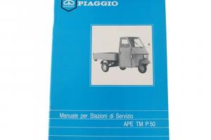Manuale stazioni di servizio Piaggio Ape TM P50