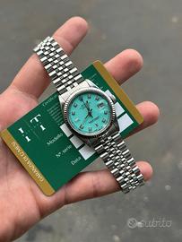 ROLEX DATEJUST 16014 36MM TURCHESE DIAMANTI 💎